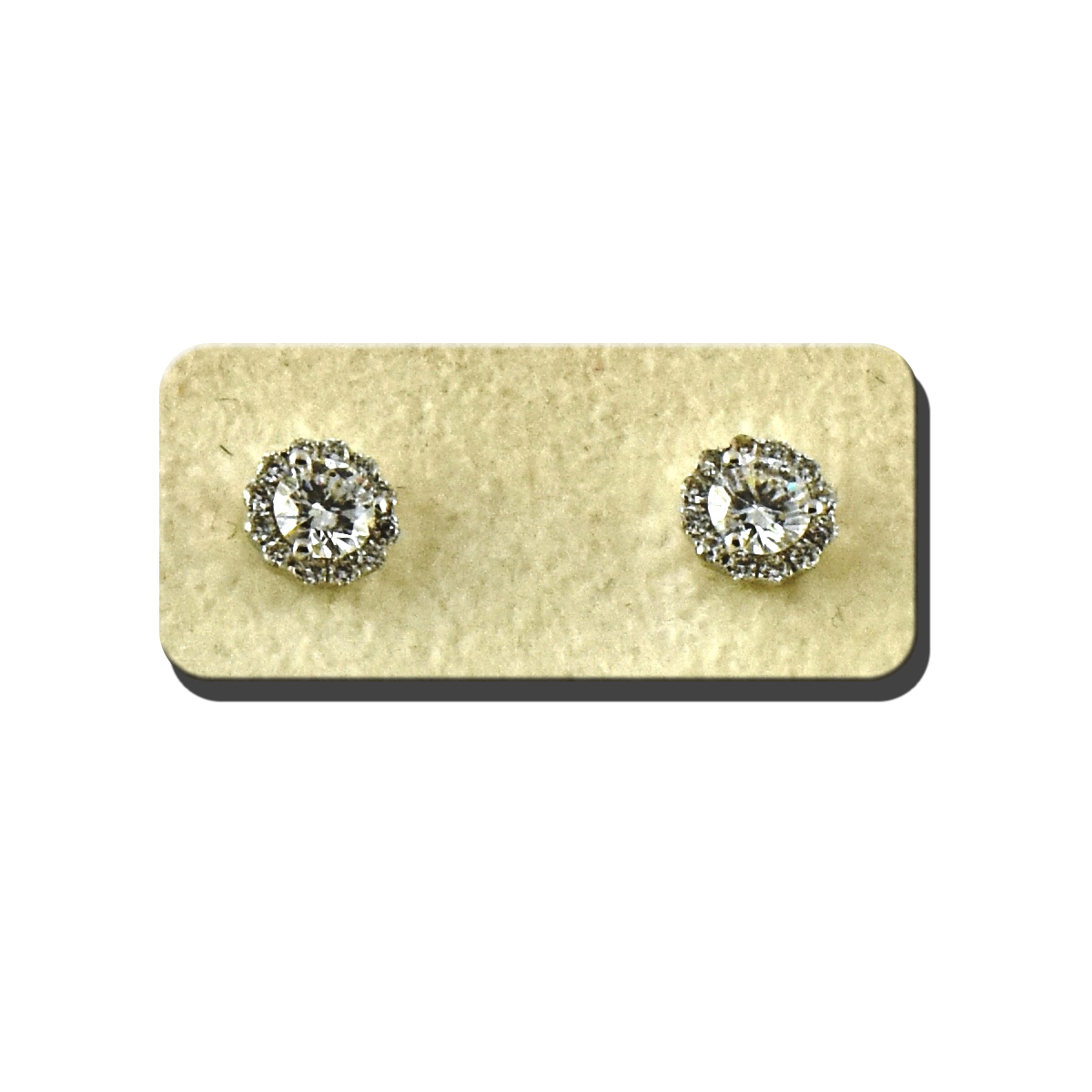BIBIGI earrings POINT LIGHT gold 750% diamonds 0.48 Ct color F/si