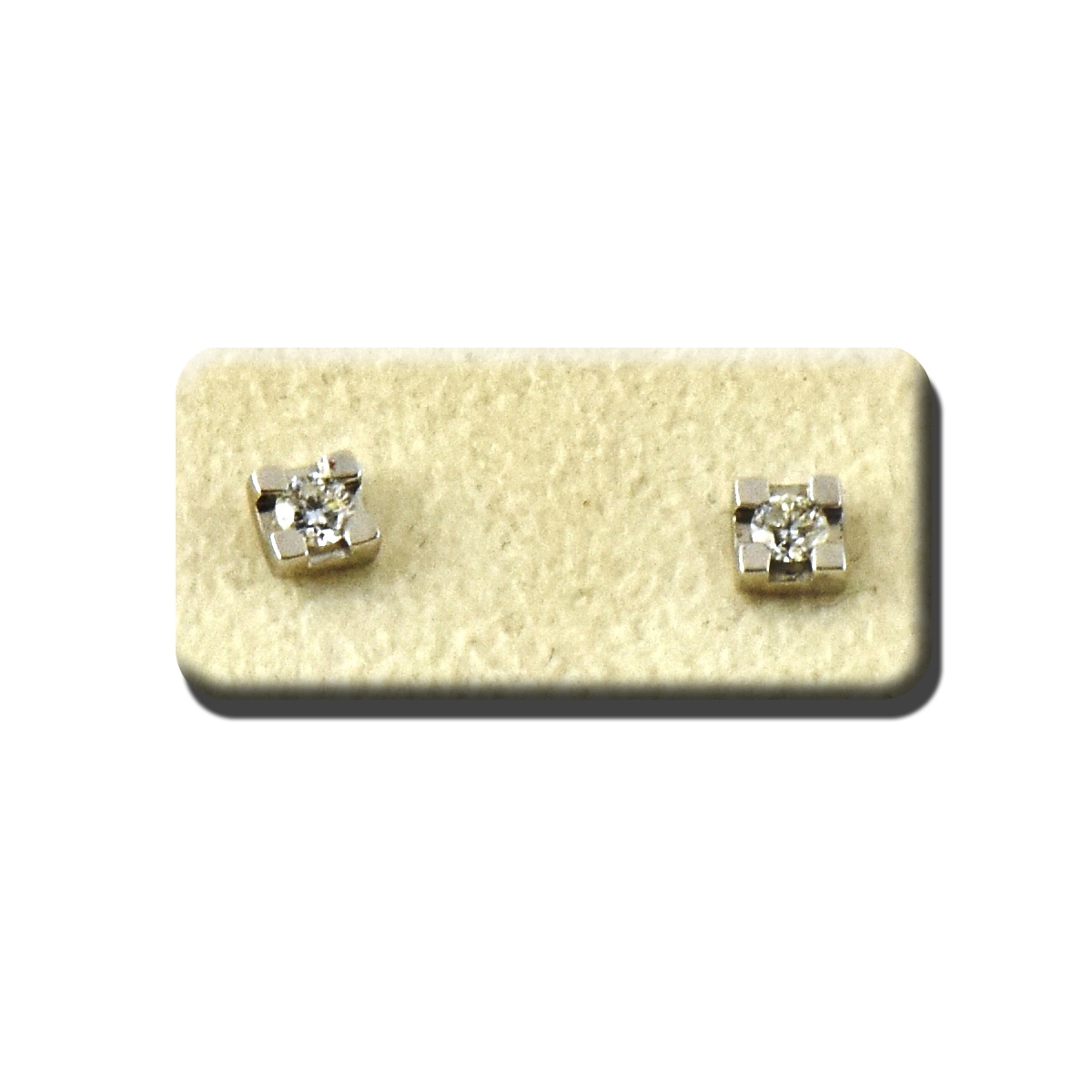 BIBIGI earrings POINT LIGHT gold 750% diamonds 0.28 Ct color F/si