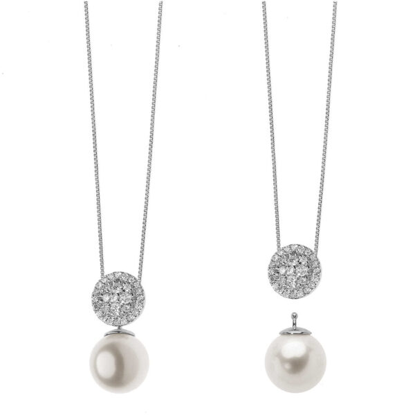 GLP White Jewelry Women's Comete Necklace 515