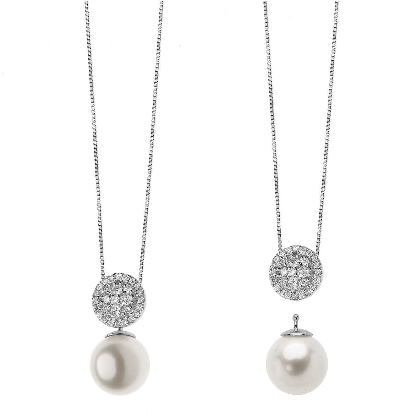 GLP White Jewelry Women’s Comete Necklace 515