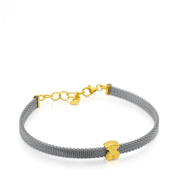 18kt Gold bracelet mesh 4mm Art. 613101060