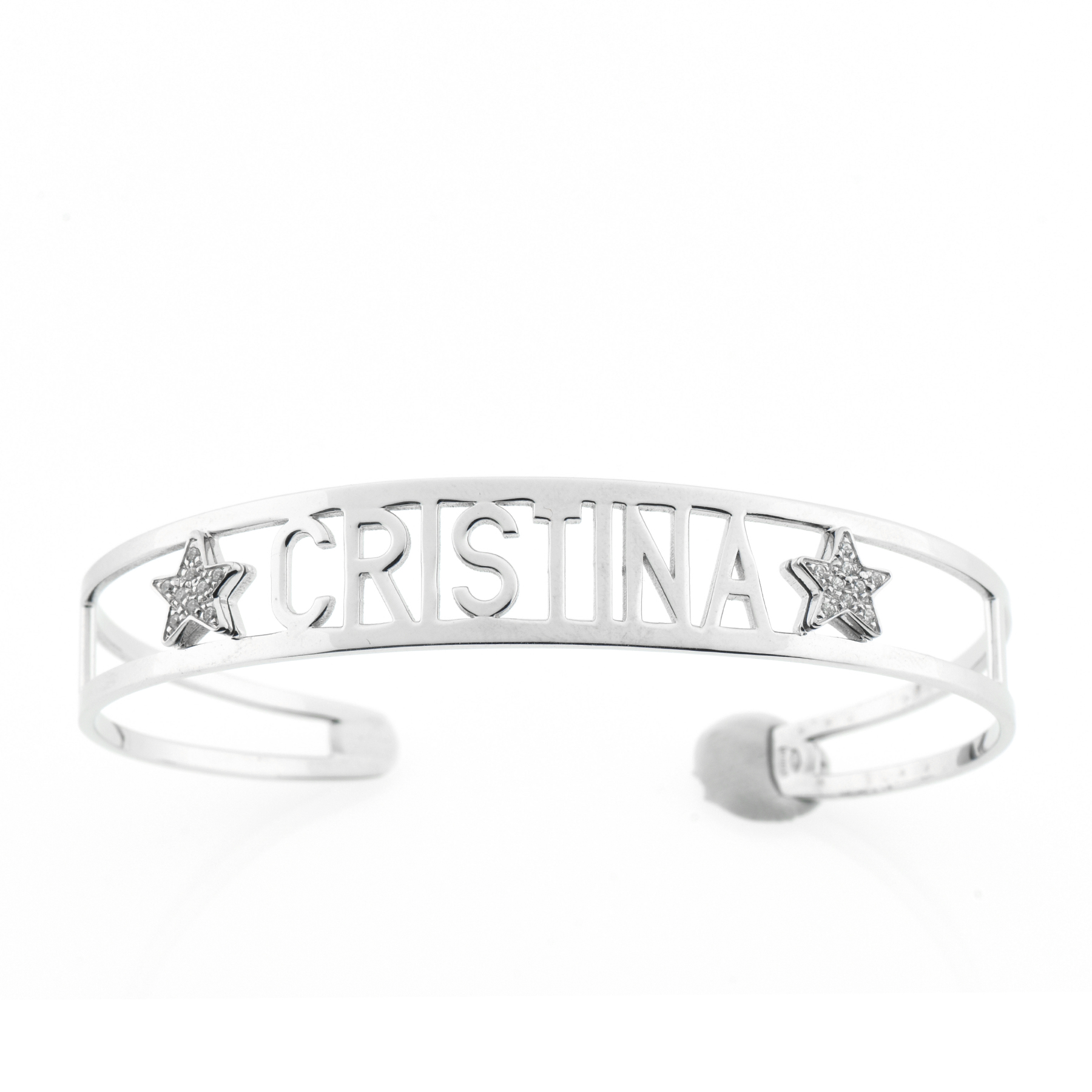 Jack & Co. JCB0682, bracciale cristina, modello schiava argento 925% con zirgoni