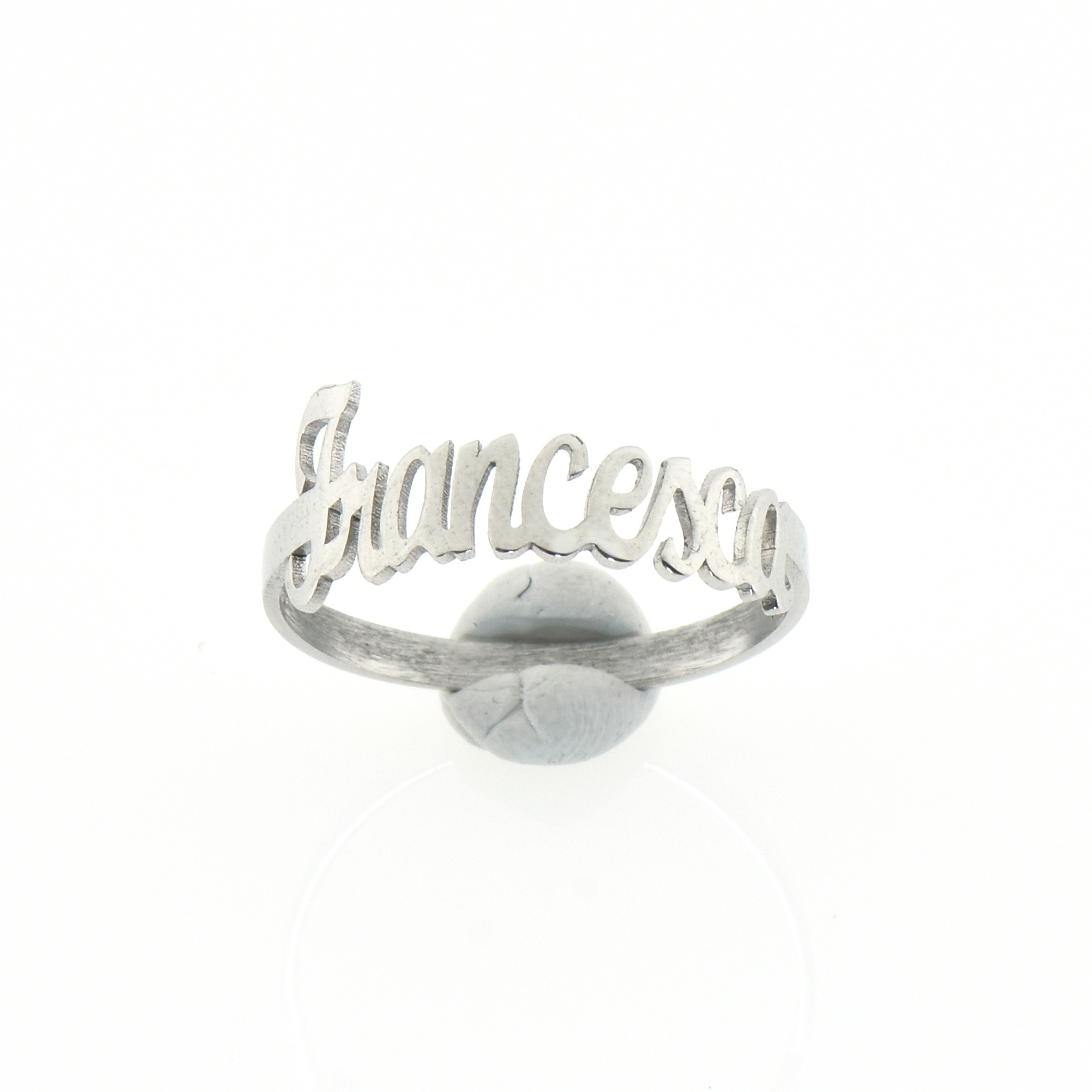 Very Name 925% Silver Italic French Ring