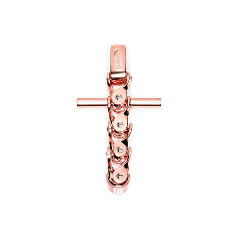 Croce Barakà Clipper Collection Oro Rosa e Bianco 750% CR25102