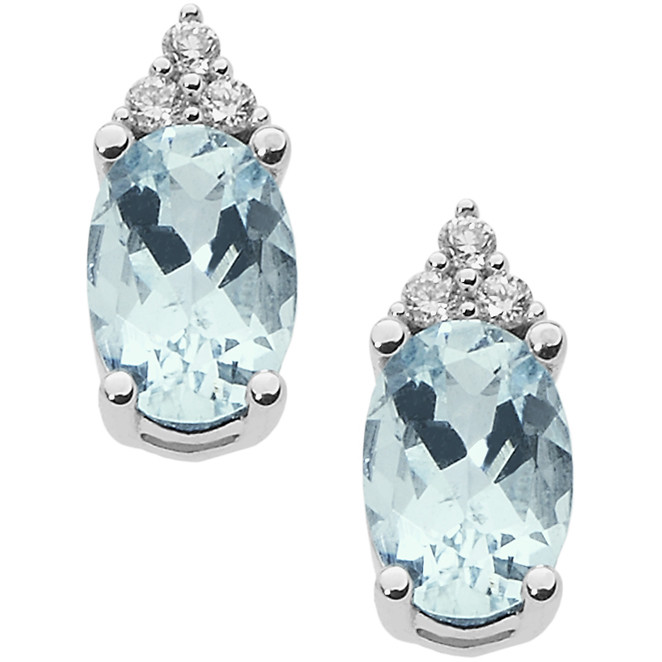 ORQ 227 Women’s Comete Gioielli Aquamarine Fantasy Earrings