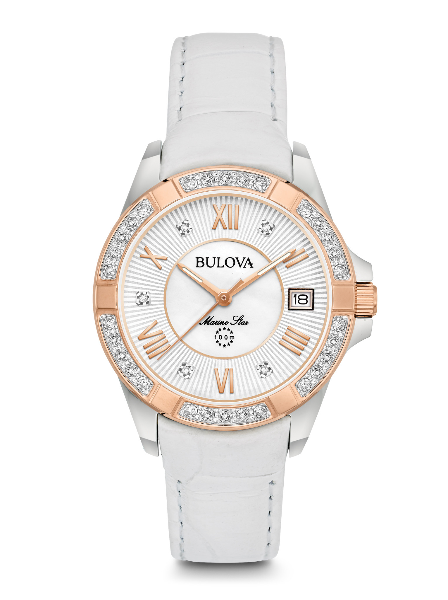 BULOVA Orologio da donna Marine Star Diamond 98R233