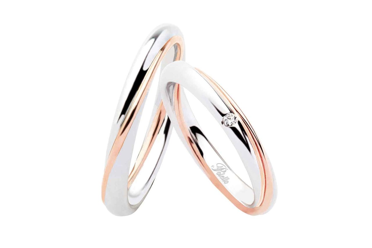 Wedding rings Polello Art. 2838DBR – 2838UBR