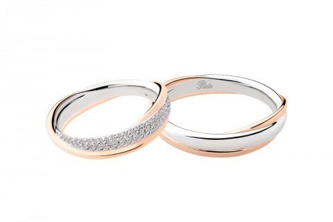 Wedding rings Polello Art. 2890DBR – 2890UBR