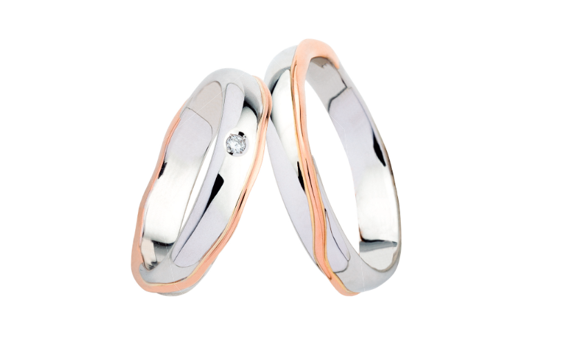Wedding rings Polello Art. 2984DBR – 2984UBR