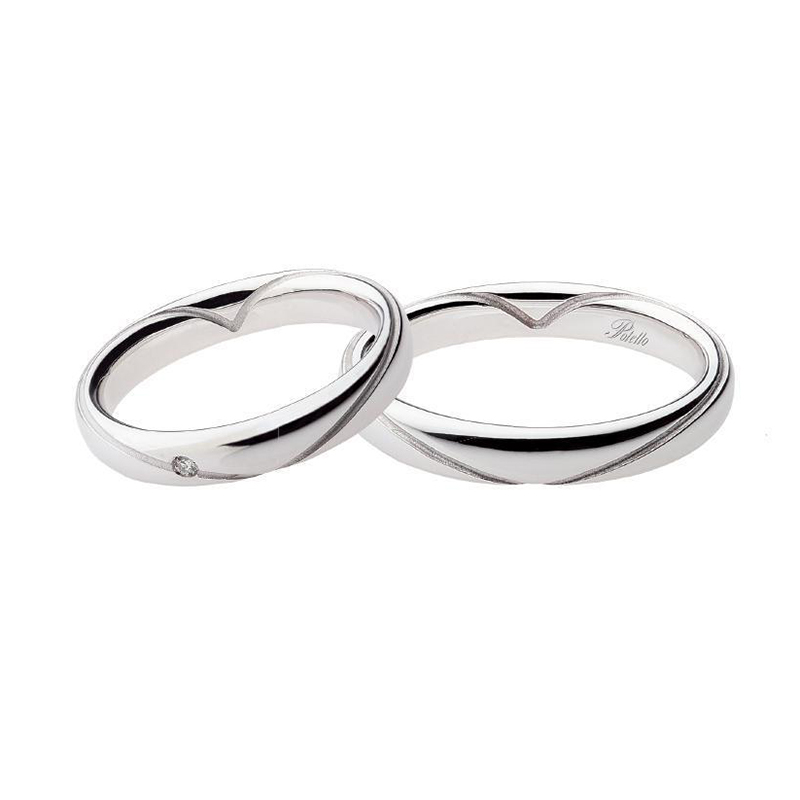 Wedding rings Polello Art. 2693DB – 2693UB