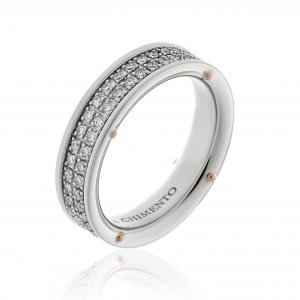 Ring Chimento white gold and diamonds 1A08484B15140