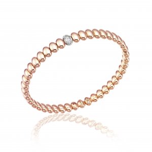 Bracciale Chimento oro bicolore e diamanti 1B01439B1T180