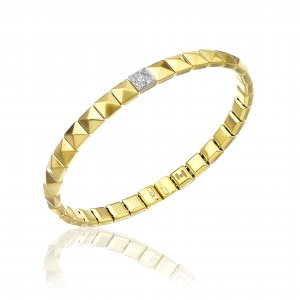 Bracciale Chimento oro bicolore e diamanti 1B01452B12180