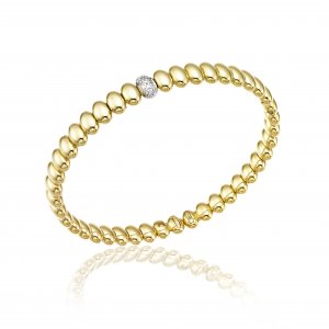 Bracelet Chimento gold and diamonds 1B01439B12180