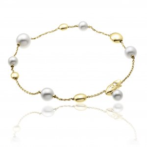 Bracciale-Chimento-oro-e-perle