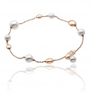 Chimento gold and pearl bracelet 1B01461PP6190