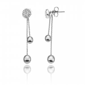 Chimento Earrings White Gold and Diamonds 1O01442B15000