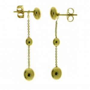 1O01441ZZ1000 Yellow Gold Chimento Earrings