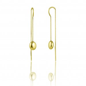 1O11443ZZ1000 Yellow Gold Chimento Earrings