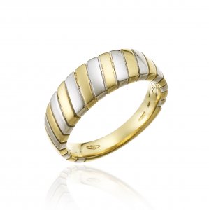 Two-tone gold lace ring 1A00965ZZ2140
