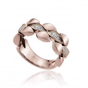 Rose Gold and Diamonds Chimento Ring 1A01600B26140