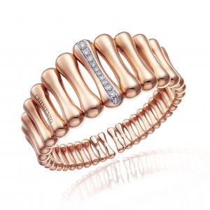 Bicolor gold and diamond Chimento bracelet 1B05895B1T180