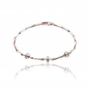 Bracciale-Chimento-oro-bicolore-e-diamanti