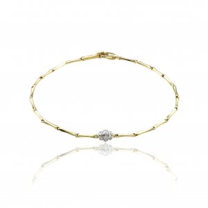 Bracciale-Chimento-oro-bicolore-e-diamanti