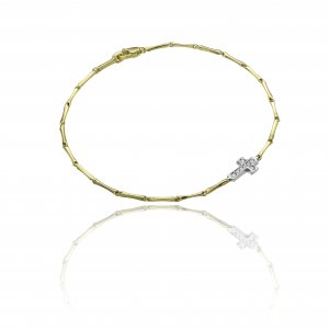 Bracciale Chimento oro bicolore e diamanti 1B05395B12180