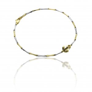 Bicolor gold and diamond Chimento bracelet 1B05396BN2180