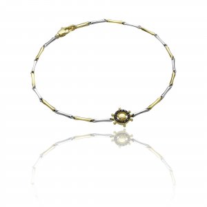 Bracciale-Chimento-oro-bicolore-e-diamanti