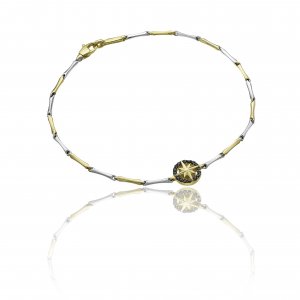 Bicolor gold and diamond Chimento bracelet 1B05398BN2180