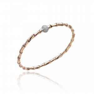 Bicolor gold and diamond Chimento bracelet 1B01021BBT180