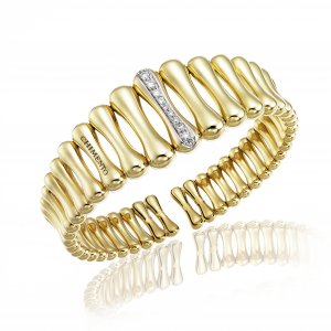 Bicolor gold and diamond Chimento bracelet 1B05894B12180