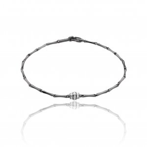 Gold and diamond lace bracelet 1B05356B1R180