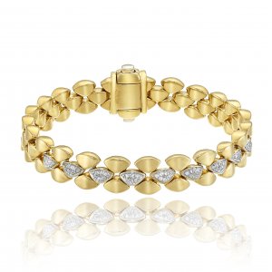 Bracciale oro e diamanti 1B01600B11180