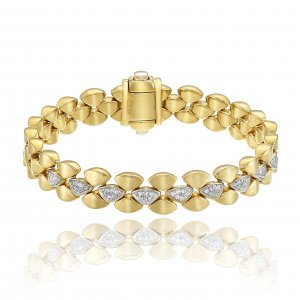 Bracciale oro e diamanti 1B01600B11180