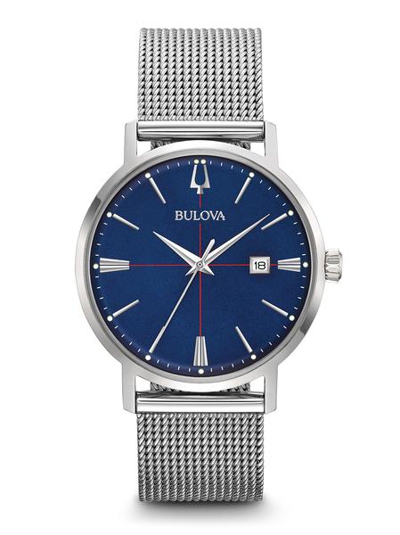 Bulova-Men's-Aerojet-Stainless-Steel-Mesh-Watch