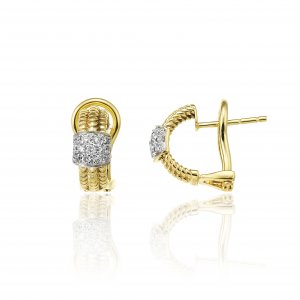 Orecchini Chimento oro e diamanti 1O02097BB1000