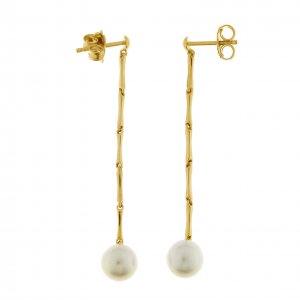 Earrings Chimento gold and pearls 1O08021PP1000