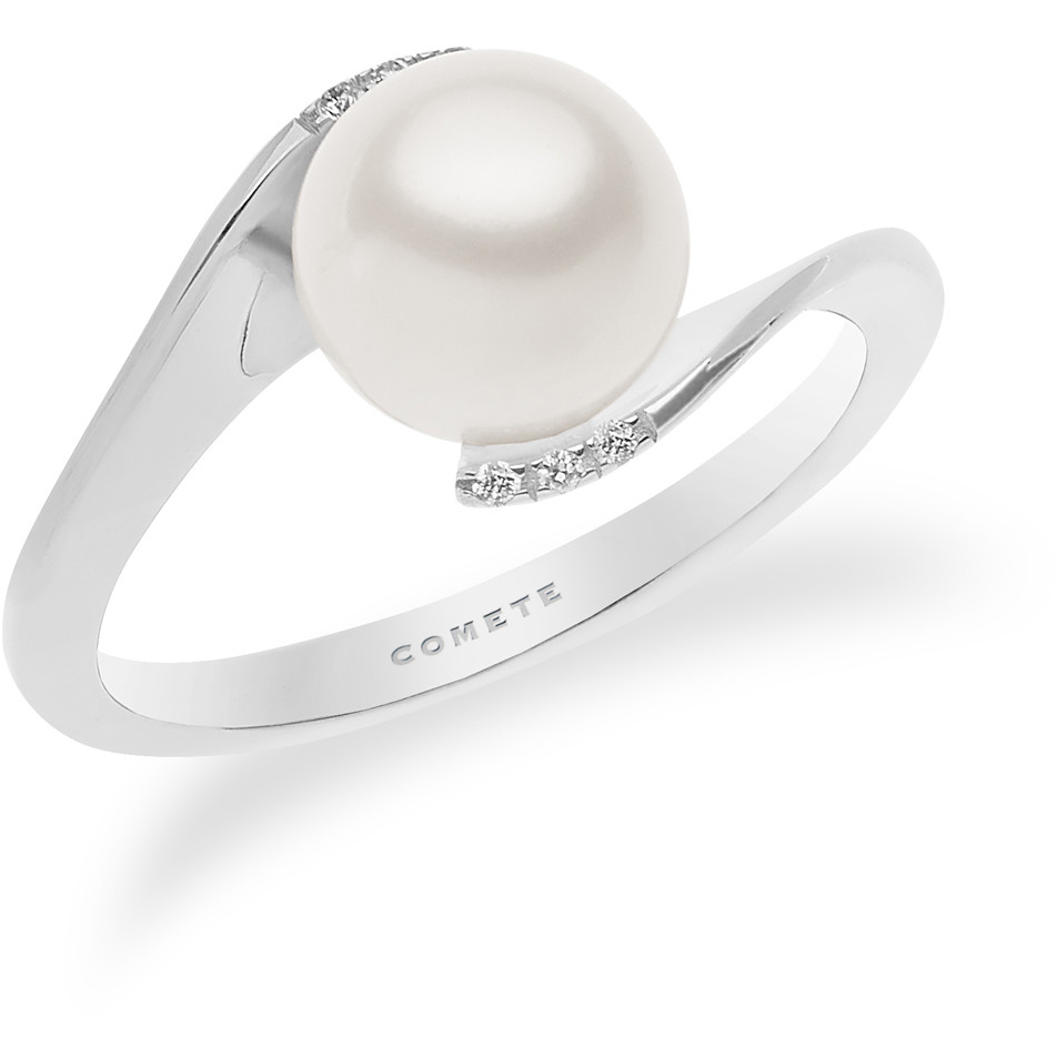 Women's Ring Comete Gioielli Pearl Patterns ANP 380