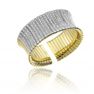 Bracciale Chimento oro bicolore e diamanti 1B01834BB2180