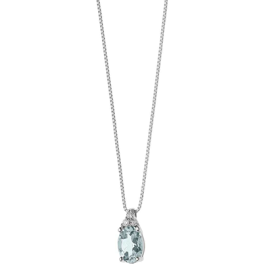 Necklace Women Comete Gioielli Aquamarine GLQ 263