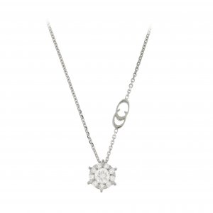 Chimento gold and diamond chain pendant 1GHB030BB5450