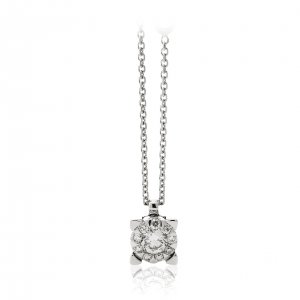 Chimento gold and diamond chain pendant 1GFG030BB5450