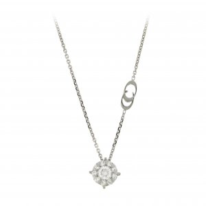 Chimento gold and diamond chain pendant 1GHA030BB5450