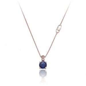 Pendant with gold and iolite Chimento chain 1G01616W46450