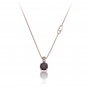 Pendente con catena Chimento oro e rodolite 1G01616W66450