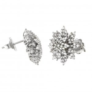 Orecchini Chimento oro bianco e diamanti 1O07258BB5000