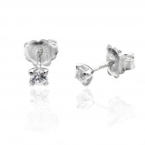 Gold and diamond lace earrings 1O0U0102G5000